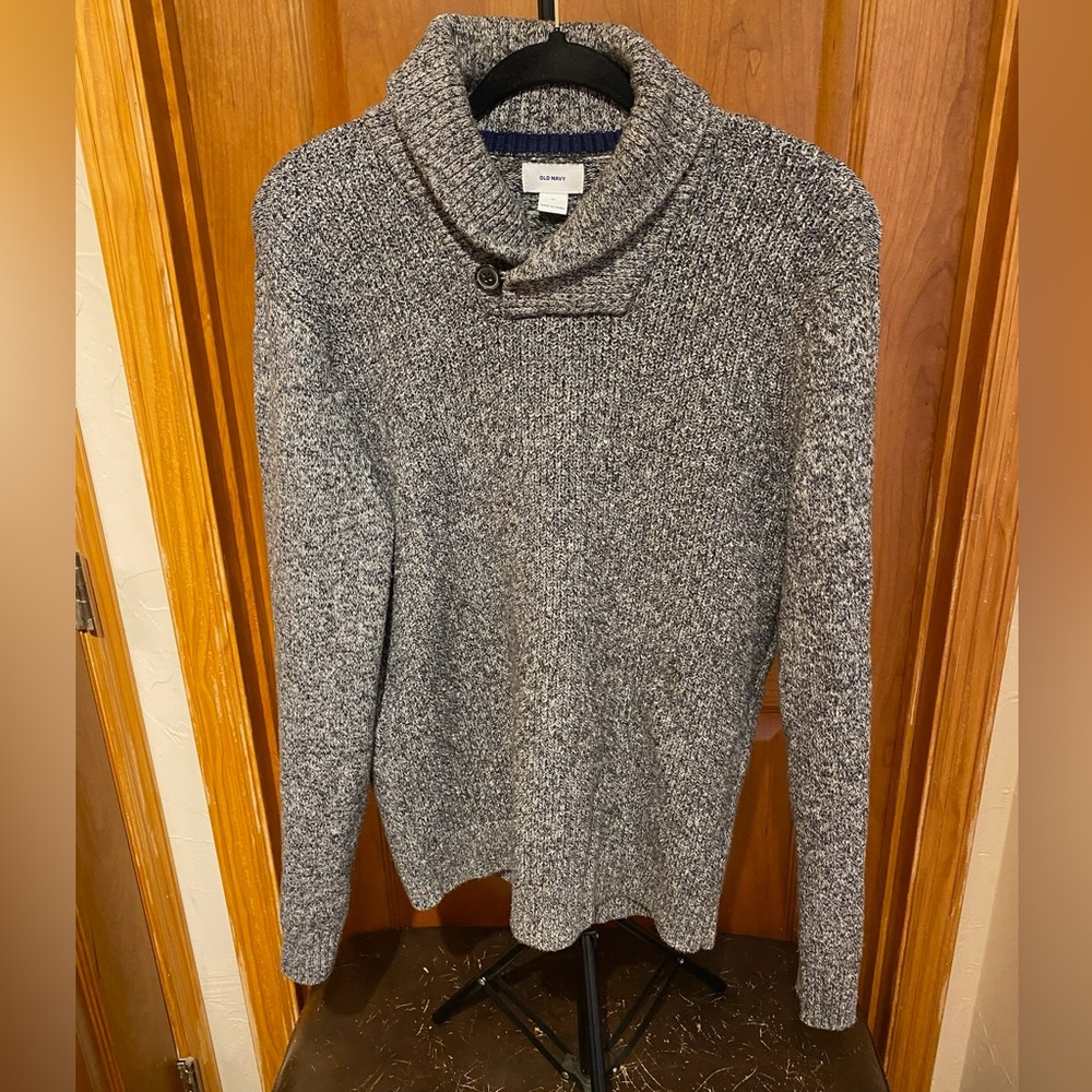 Old Navy Dark Grey Turtleneck Sweater